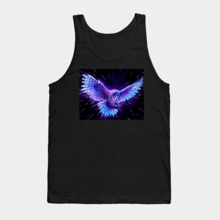 Owl multicolor Tank Top